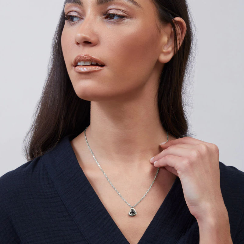 Collier Cœur avec Photo Personnalisée