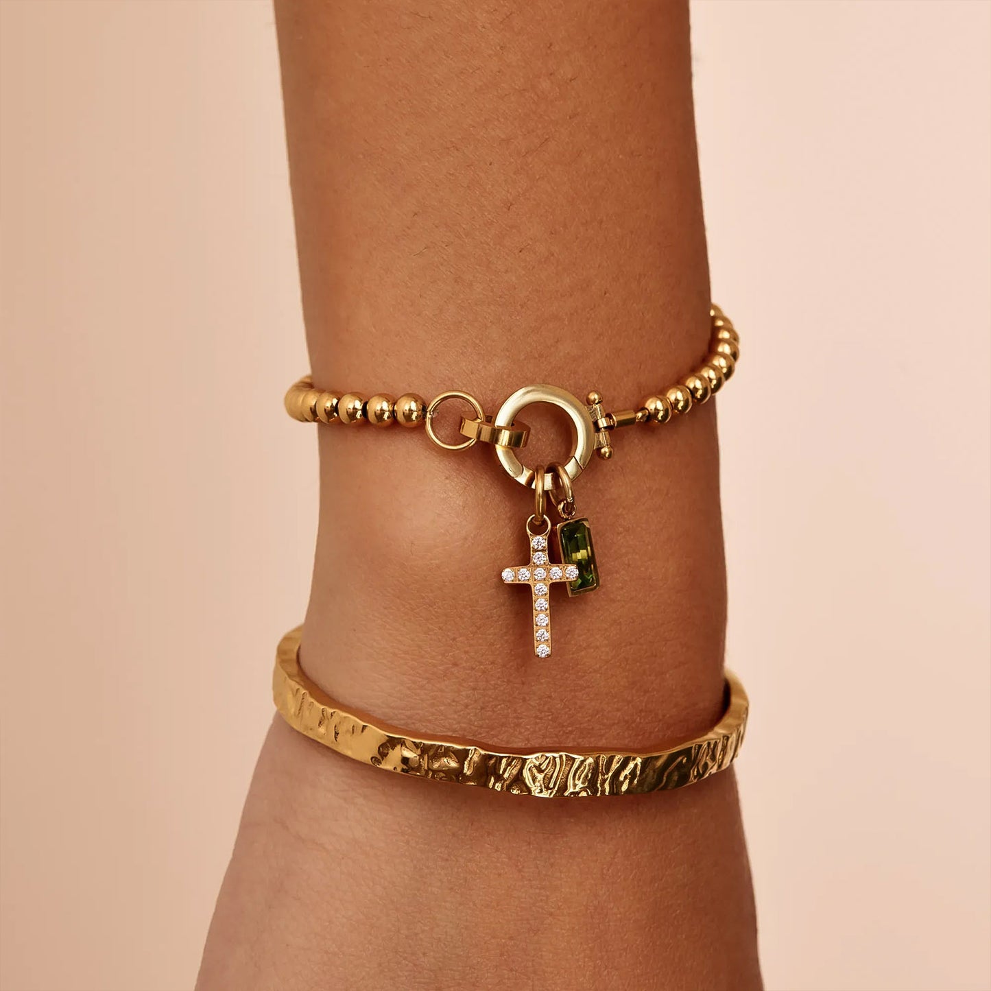 Bracelet Perle Céleste avec Pierre de Naissance
