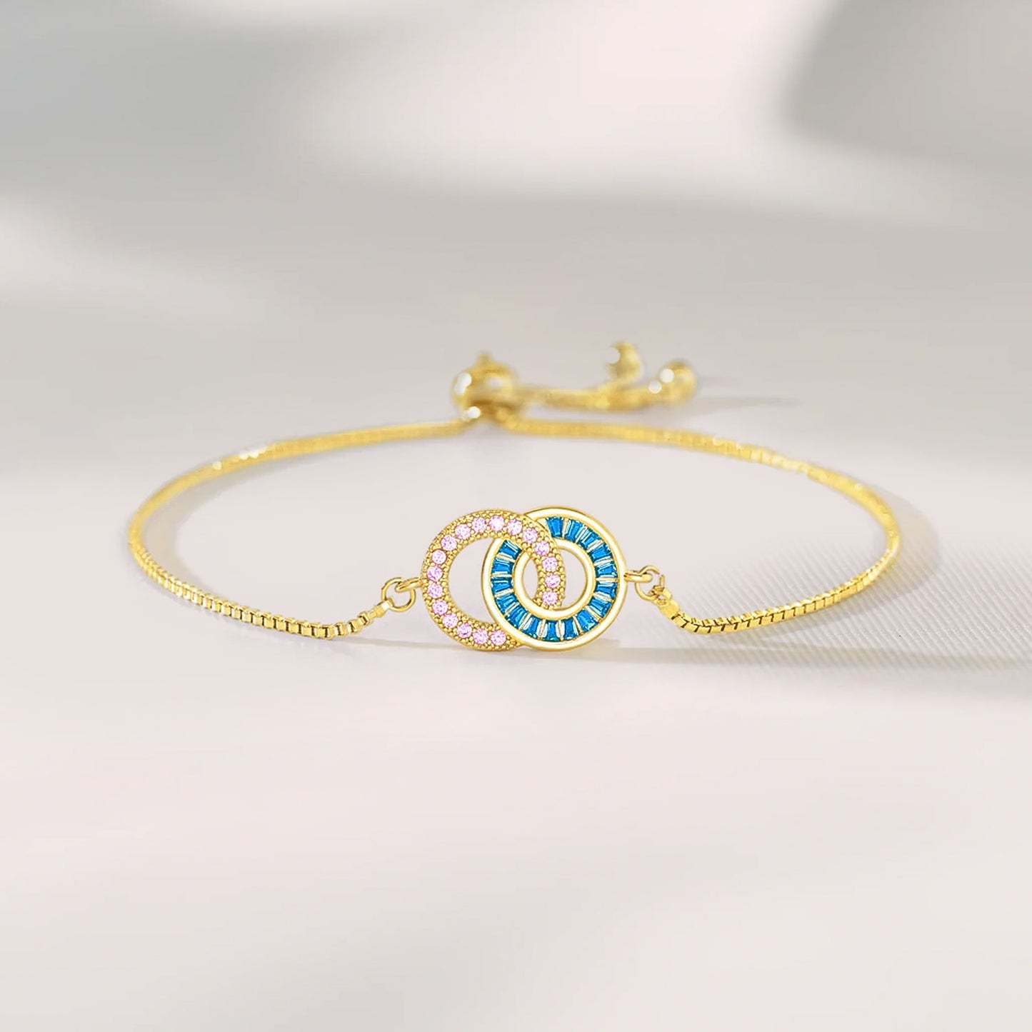 Bracelet Mère & Fille avec Pierre de Naissance