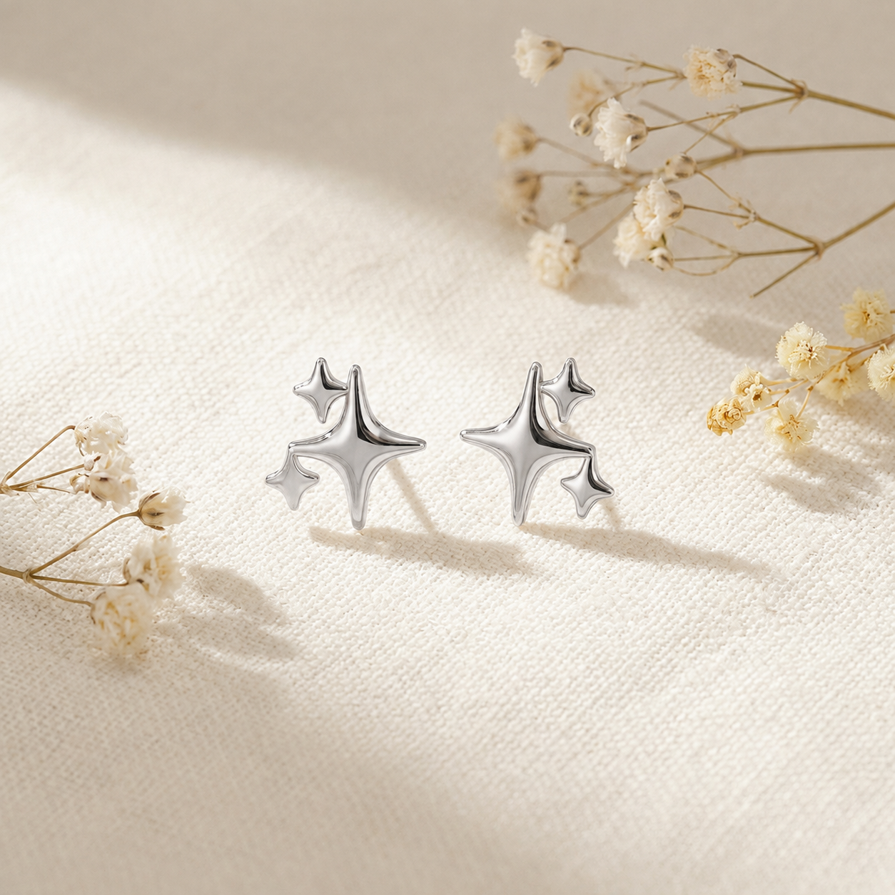 Boucles d’Oreilles Lueur d’Étoile