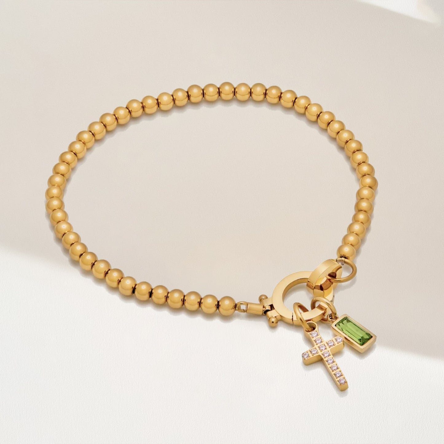 Bracelet Perle Céleste avec Pierre de Naissance