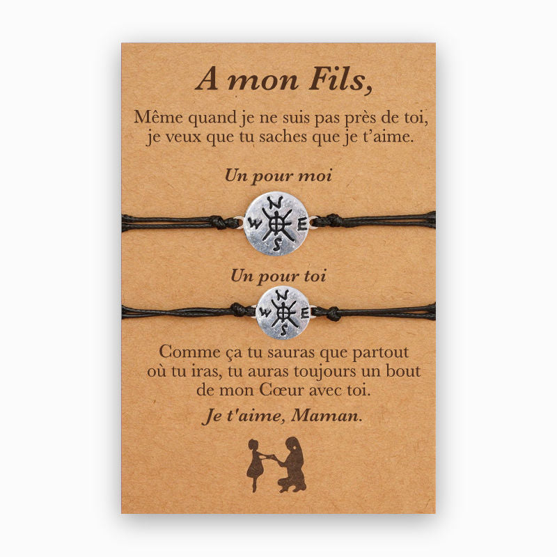 A mon Fils - Bracelets Boussole