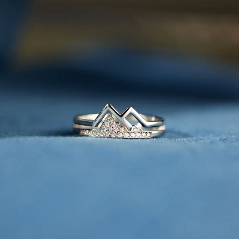 A la Femme de ma Vie - Sois toi-même - Bague Montagne