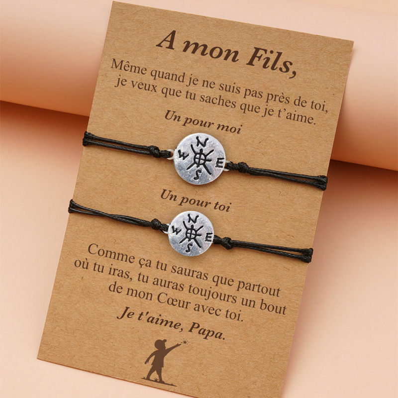 A mon Fils - Bracelets Boussole