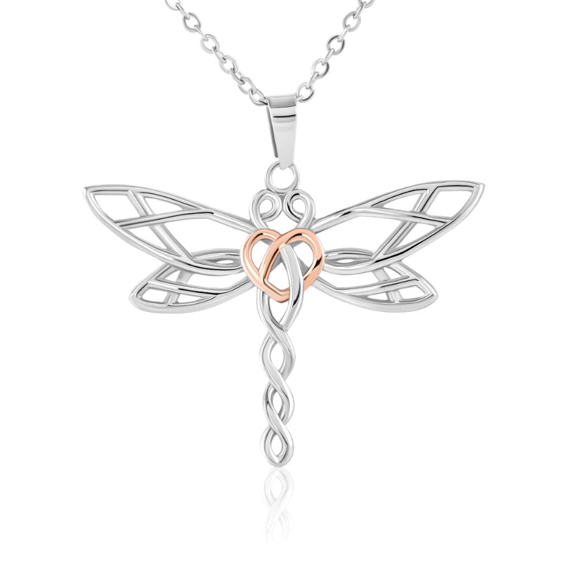 De ma Maman au Ciel - Collier Libellule