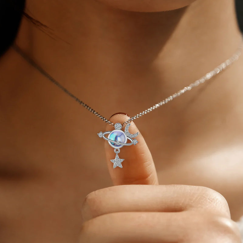 Sois Forte - Collier Aurore en argent 925