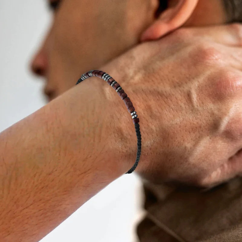 A mon Fils - Je t'aime - Bracelet Code Morse