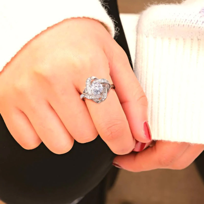 A ma Meilleure Amie - Bague Je t'aime en Argent 925