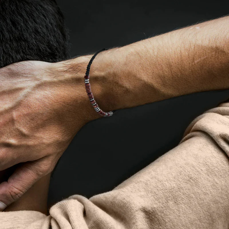 A mon Fils - Je t'aime - Bracelet Code Morse