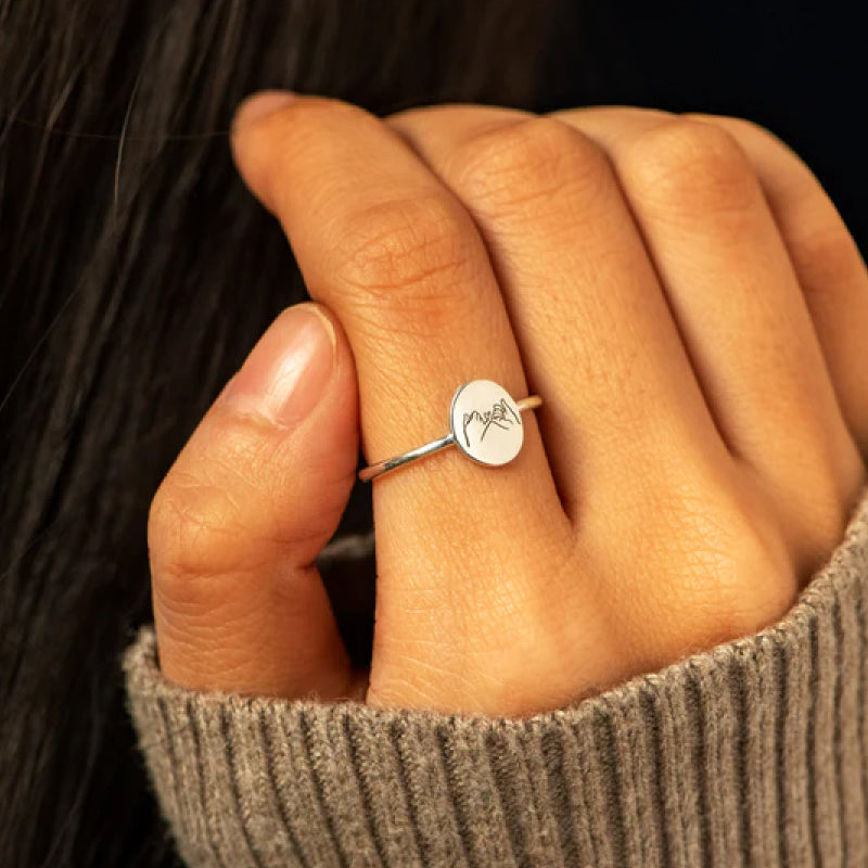 A ma Sœur - Bague Promesse de Petit Doigt