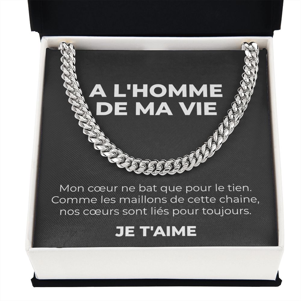 A l'Homme de ma Vie Collier Liés pour toujours – Rayon d'Amour