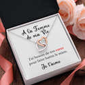Collier Pendentif Miroir Magique Antique - Chaîne Longue 51 Cm - Alliage Or Ou Argent - Cadeau Saint-Valentin, Anniversaire - 2