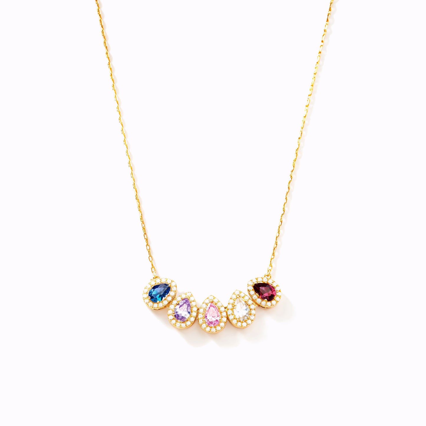 Collier Larmes avec Pierre de Naissance