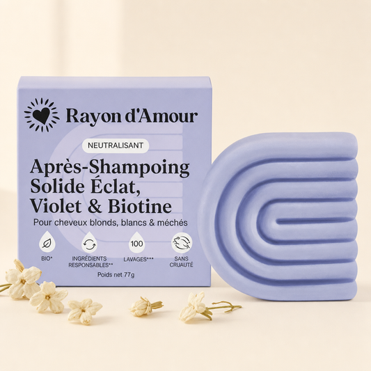 Après-Shampoing Solide Éclat, Violet & Biotine