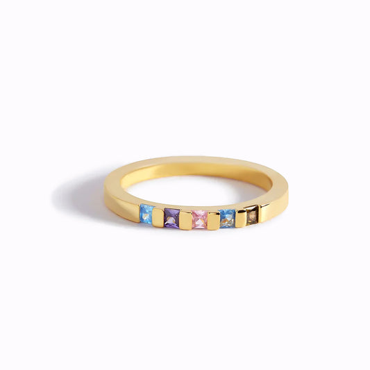 Bague Princesse avec Pierre de Naissance