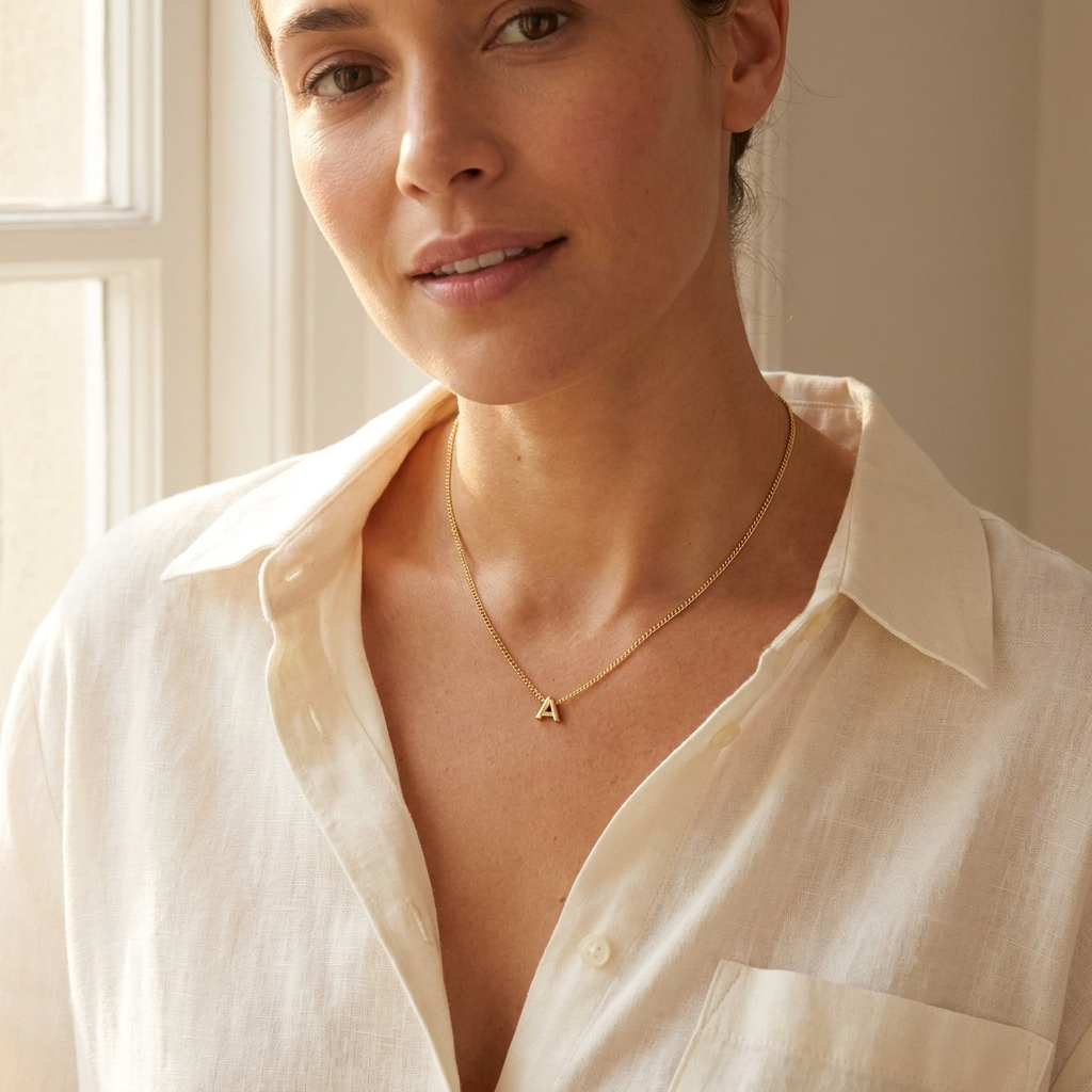Collier Lettre Essentielle