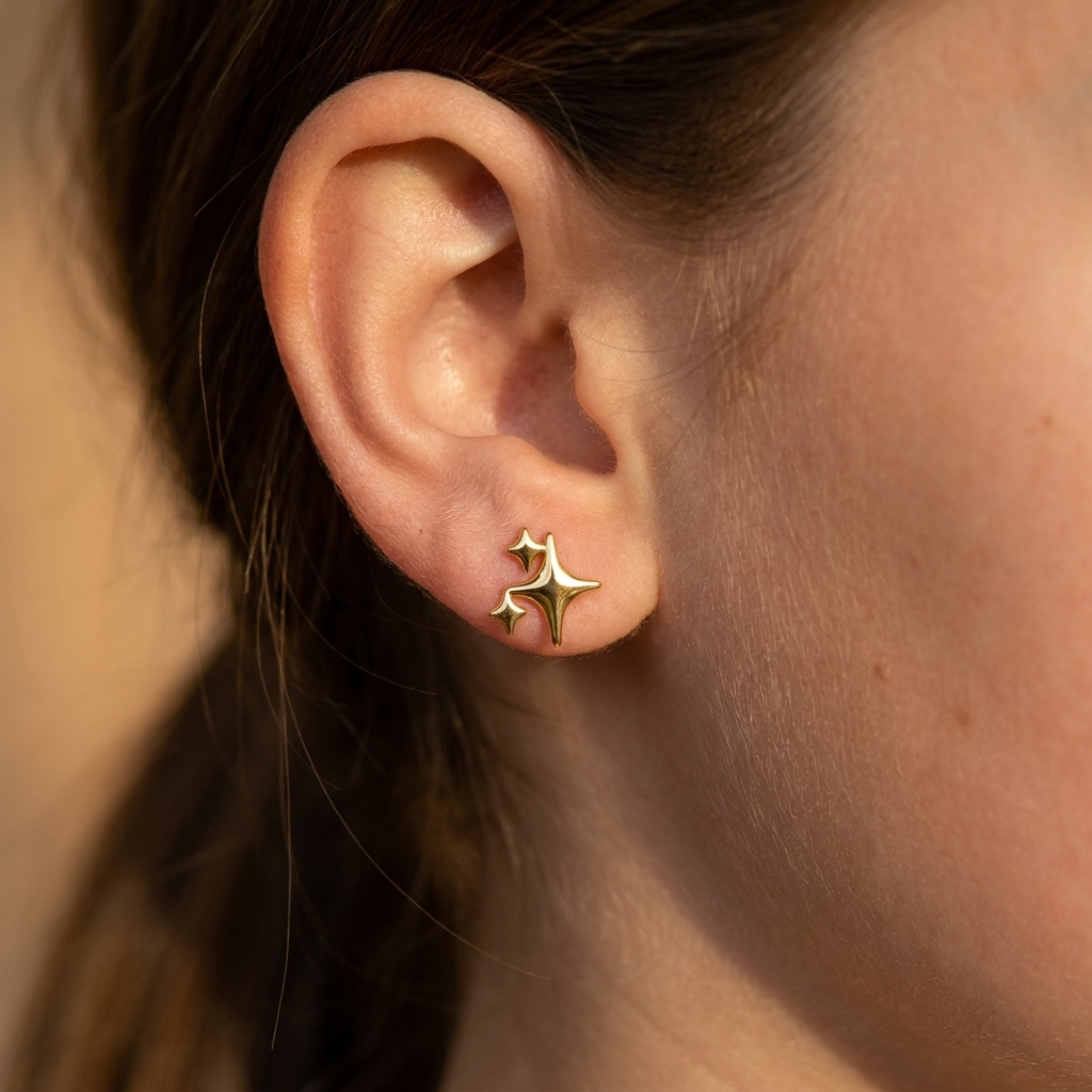 Boucles d’Oreilles Lueur d’Étoile