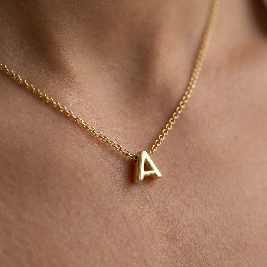 Collier Lettre Essentielle