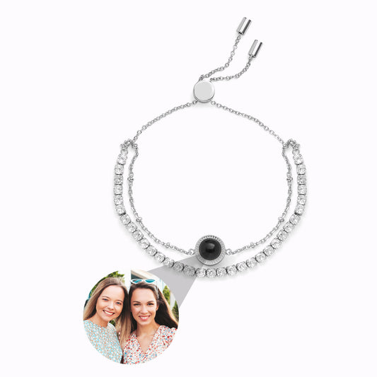 Bracelet Luminescence avec Photo Personnalisée