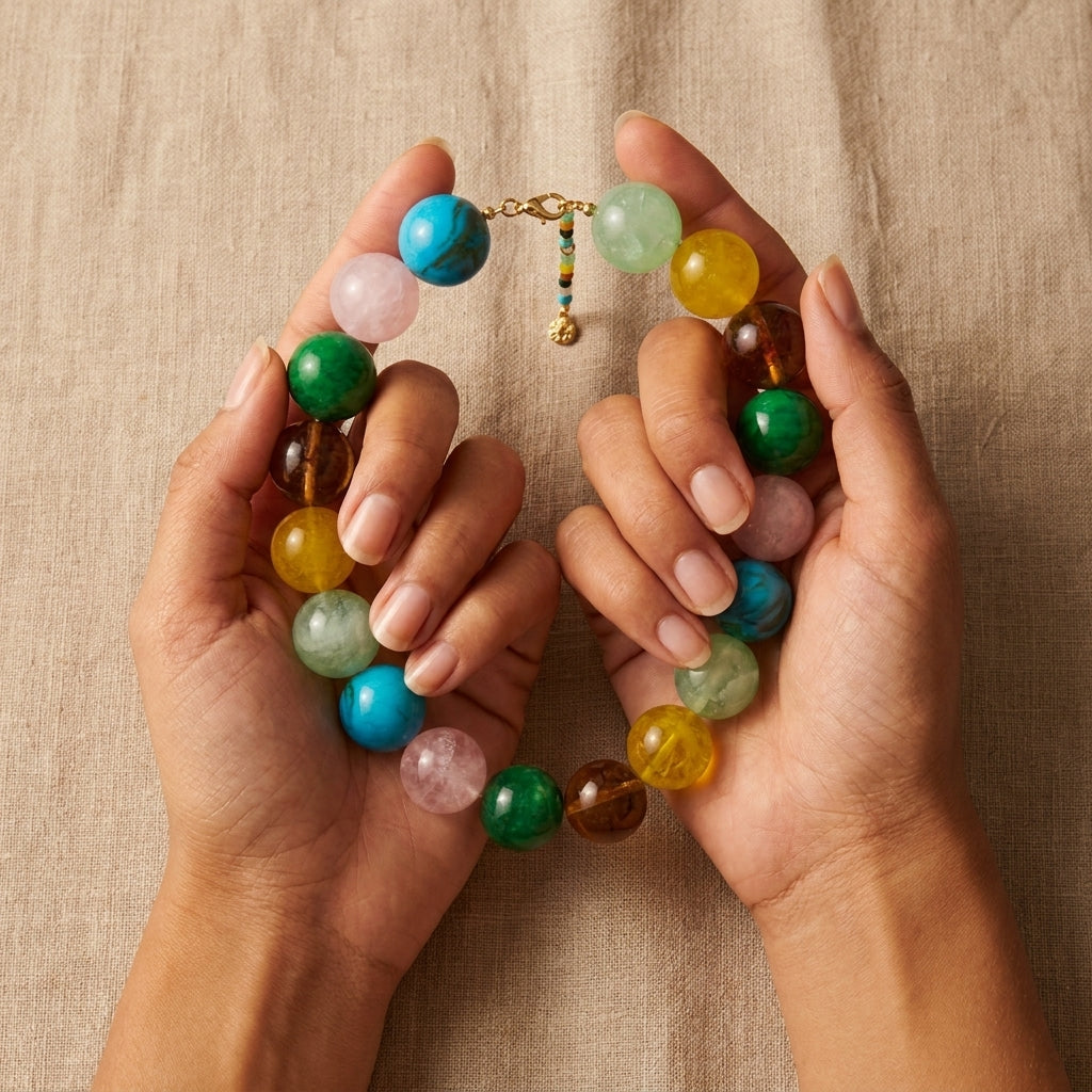 Collier Éclat Arc-en-Ciel