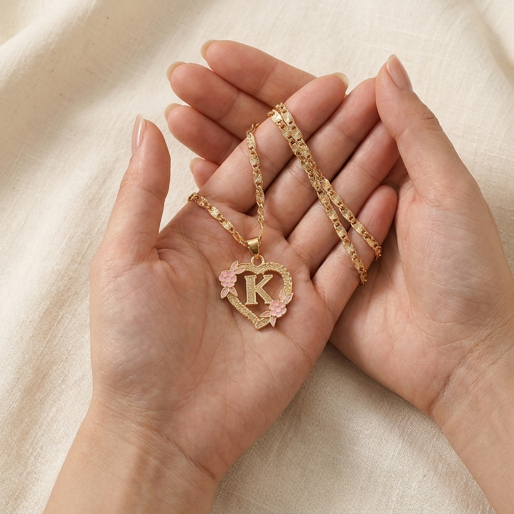 Collier Lettre du Cœur