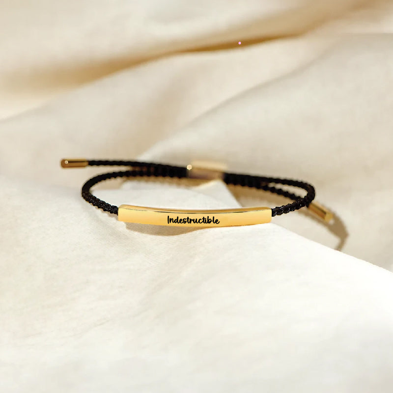 Indestructible - Bracelet Motivationnel