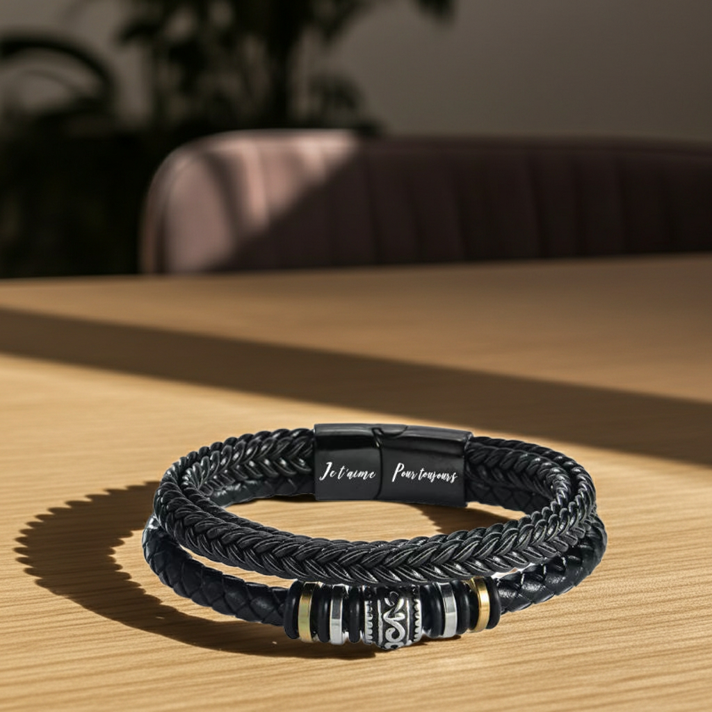 A l'Homme de ma Vie - Bracelet Je t'aime pour Toujours