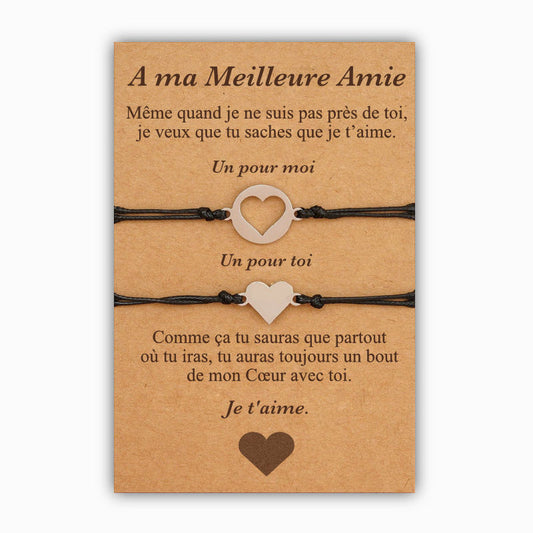 A ma Meilleure Amie - Bracelets Cœur