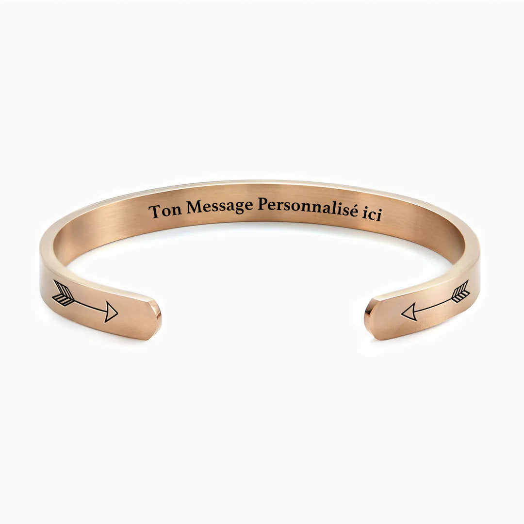 Bracelet Message d'Amour Personnalisé